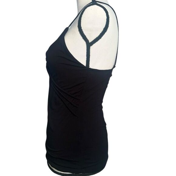 Black Strappy Tank Top - Picture 5 of 9